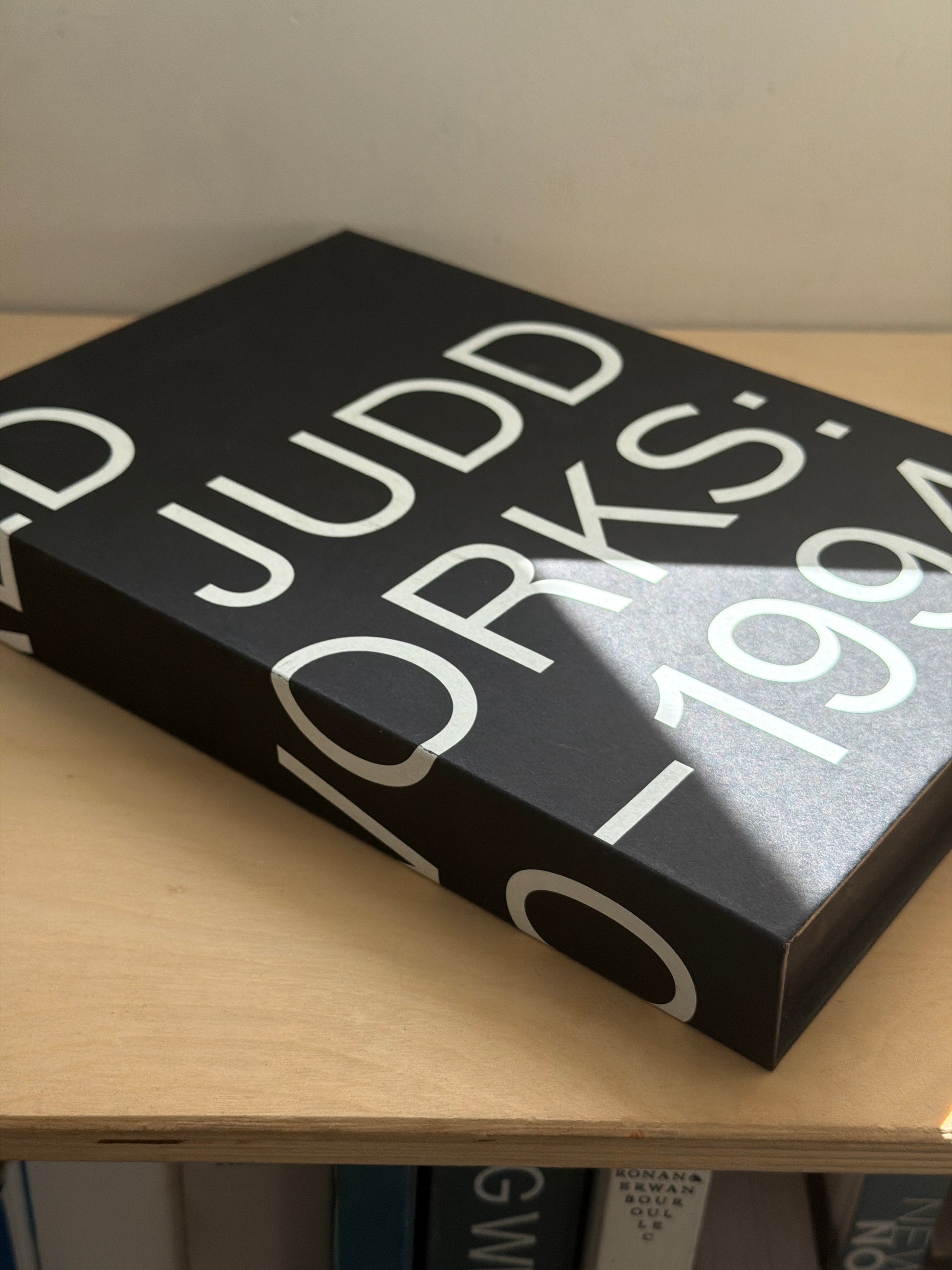 Donald Judd works
