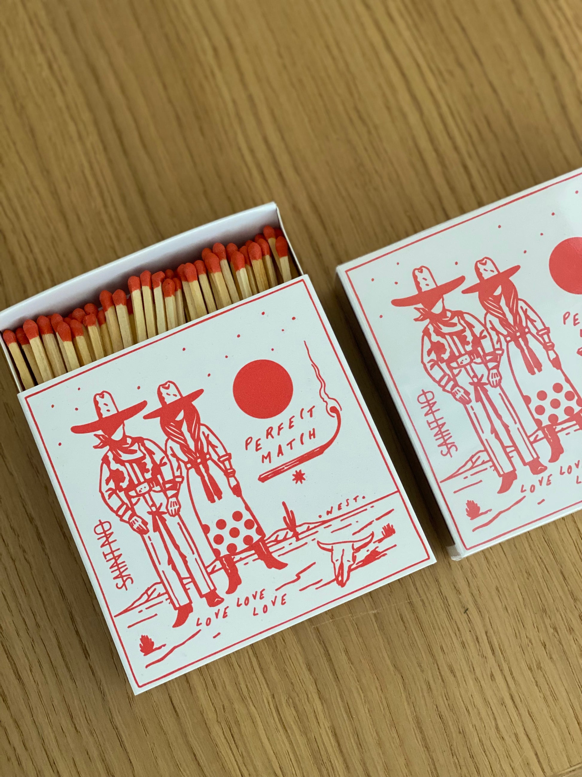 Tændstikæske / Cowboy Perfect match