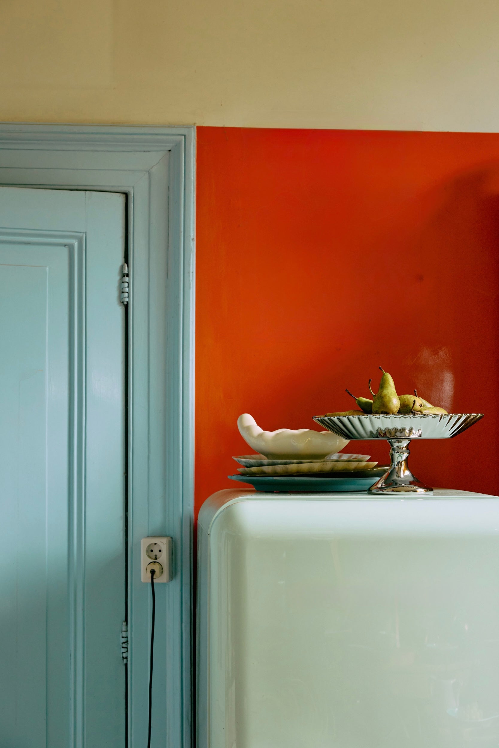 Stor opsats / stentøj-krom