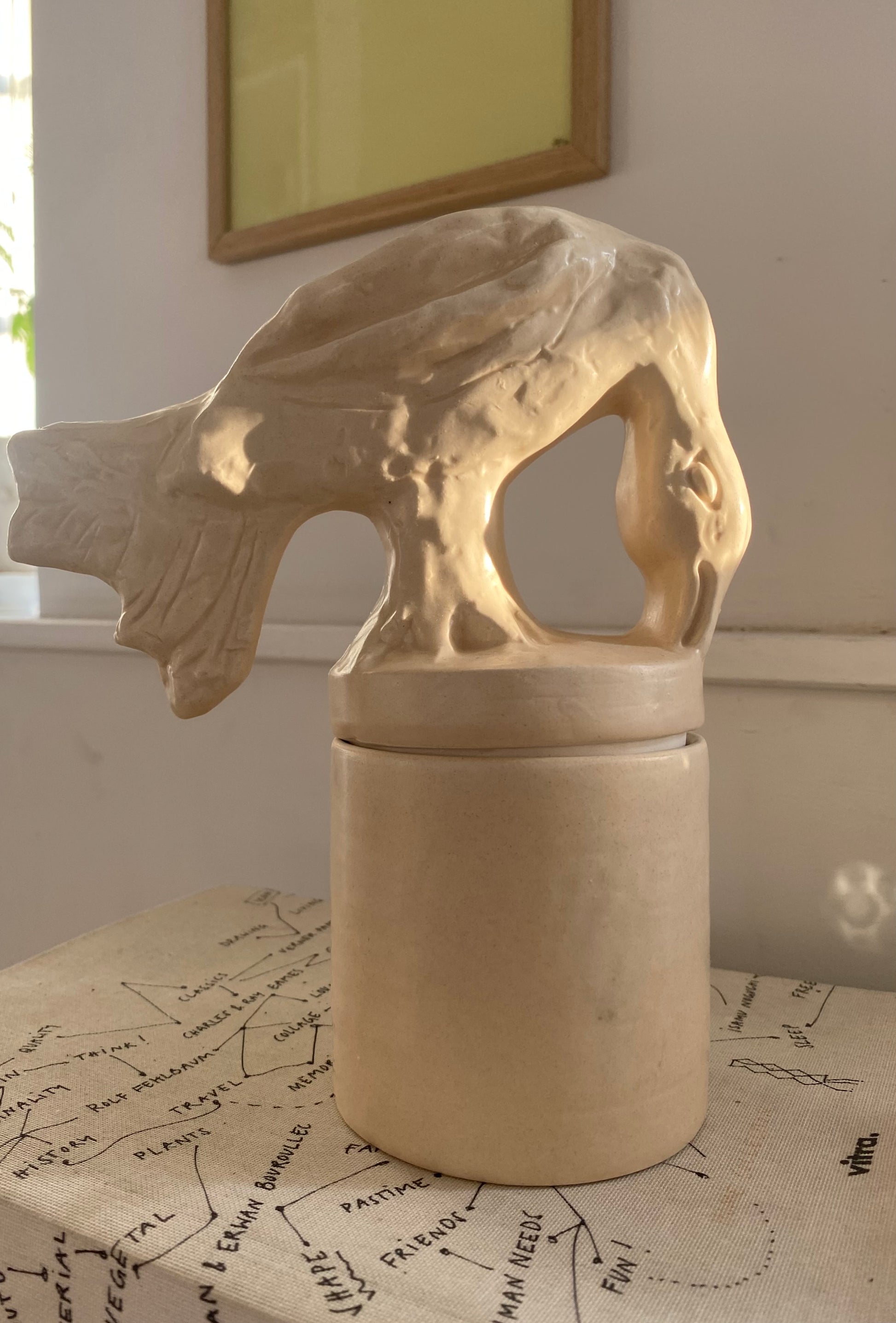 Duftlys af kunstneren Bela Silva