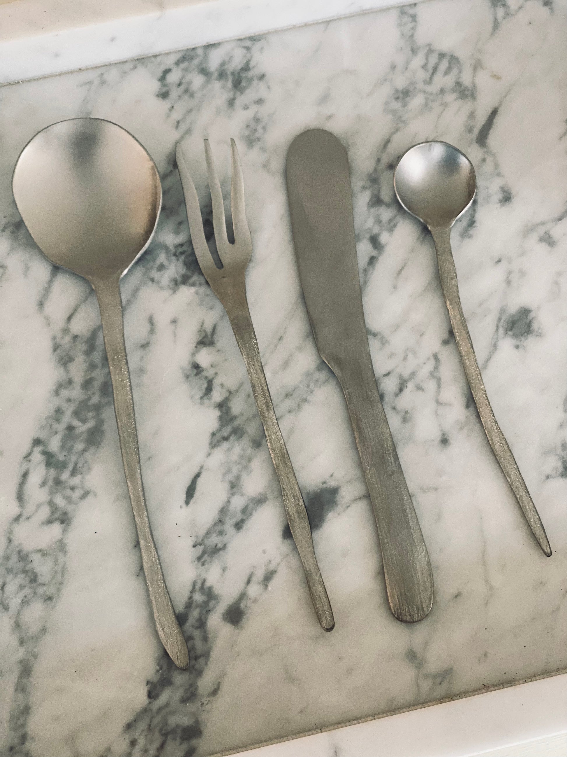 Flora serveringsbestik / sæt med 4 stk.