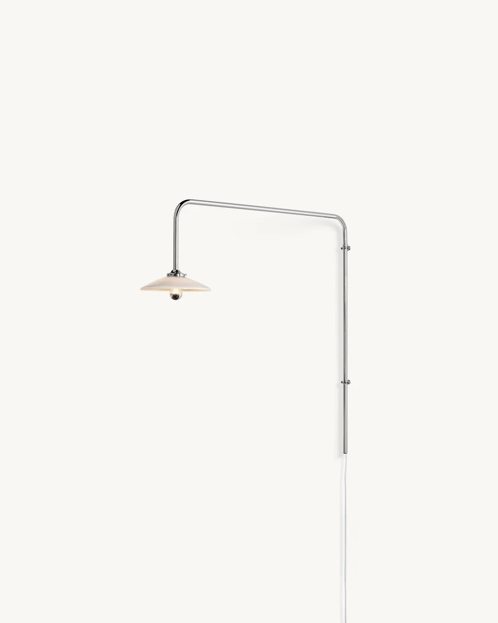 Hanging lamp nº5 / chromed