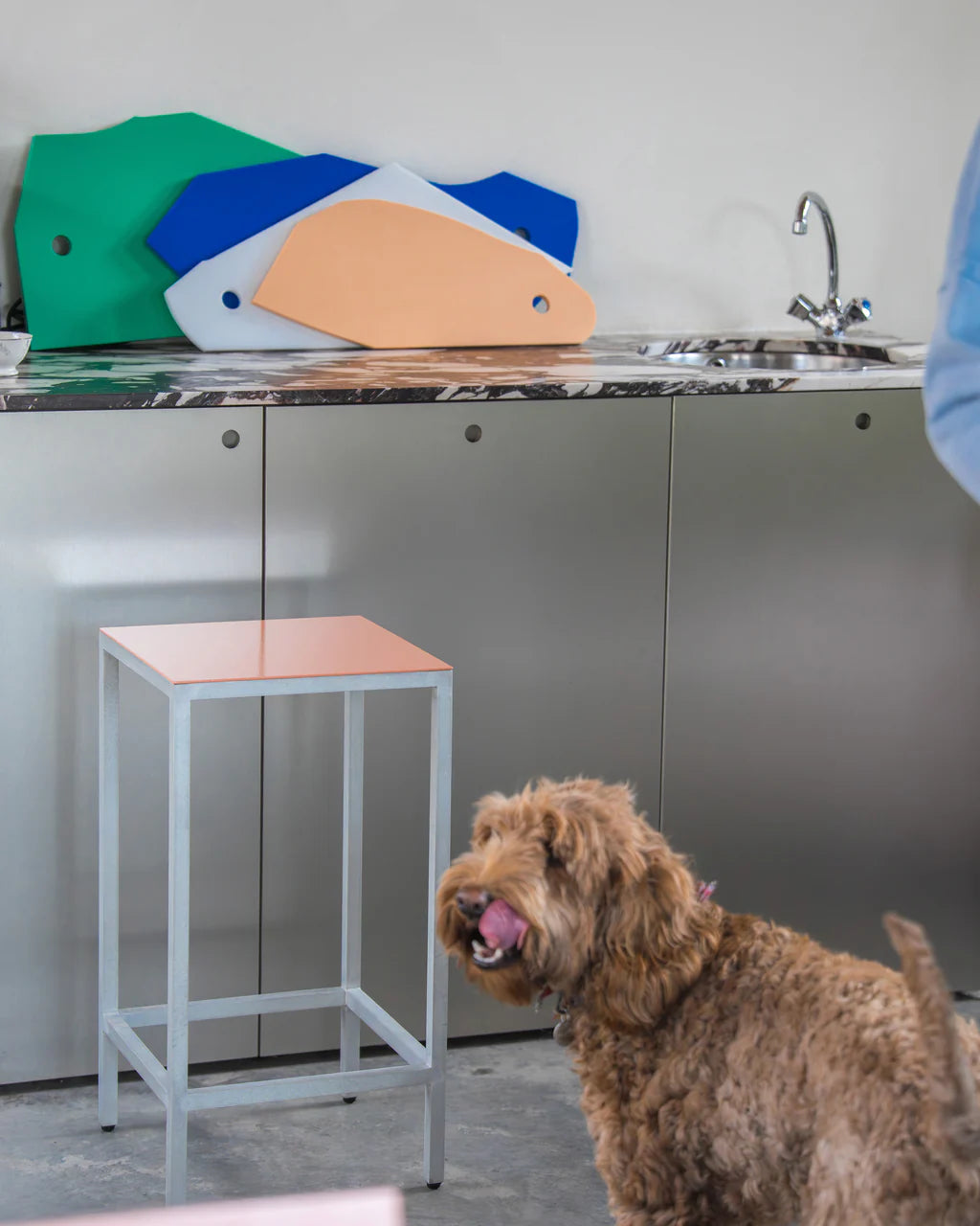 Alu bar stool M / flere farvevarianter