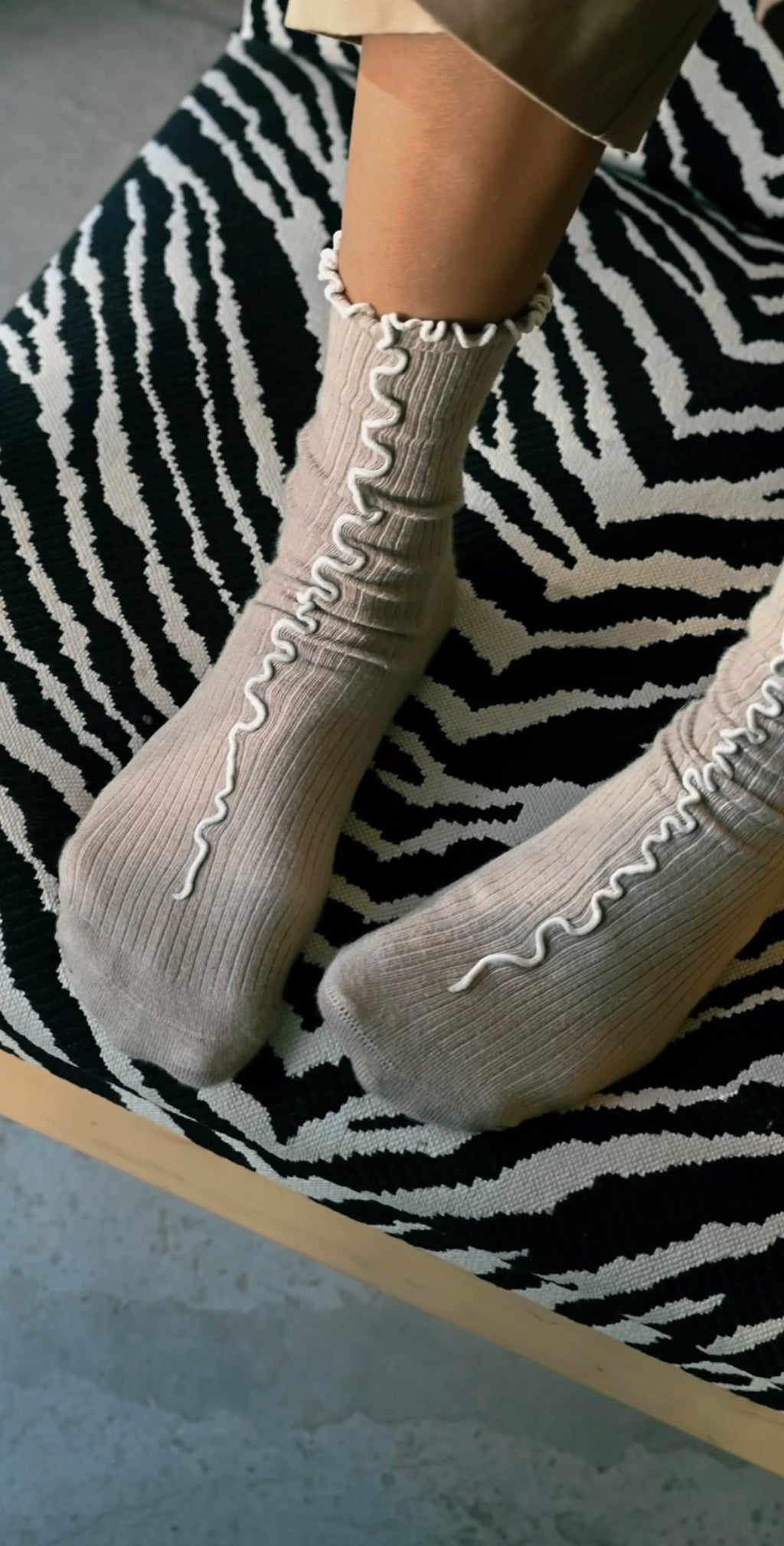 Proem parades socks / 2 pairs beige