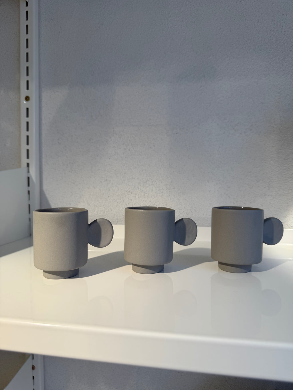 Inner circle espresso kop / light grey