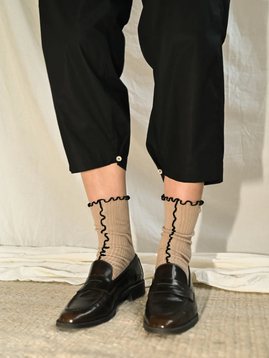 Proem parades socks / 2 pairs beige
