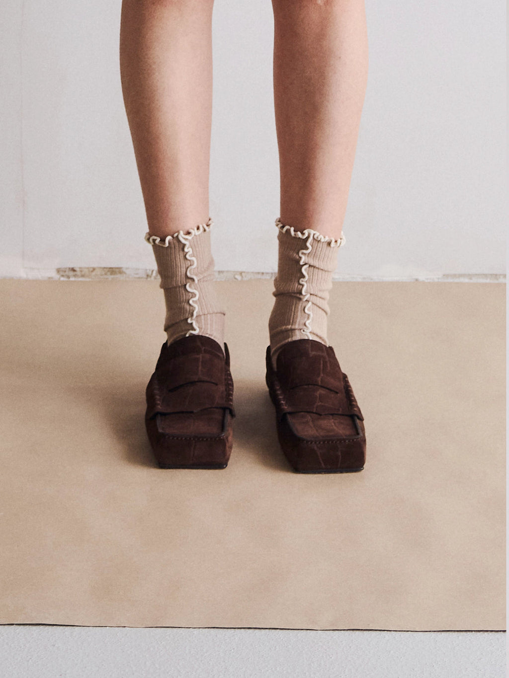Proem parades socks / 2 pairs beige