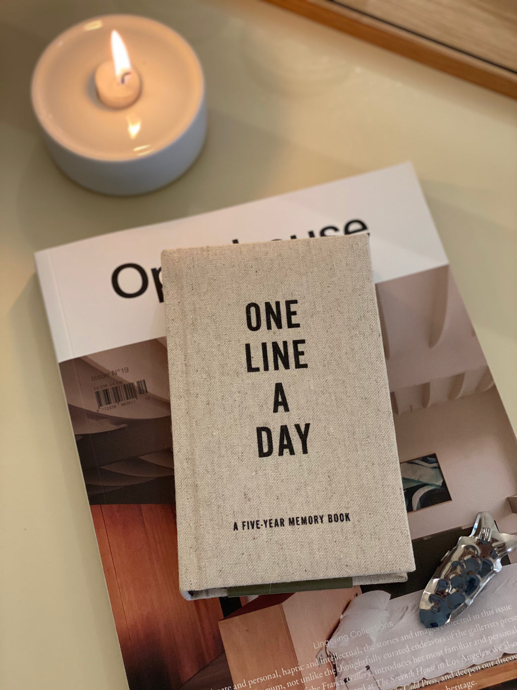 One line a day / canvas