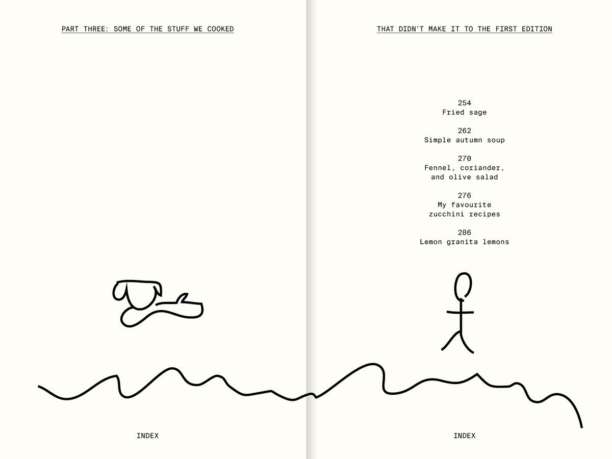 ALL THE STUFF WE COOKED