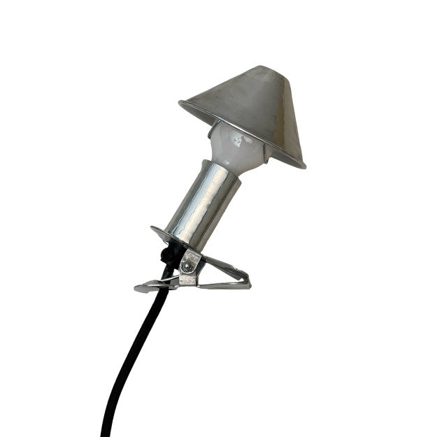 Klemmelampe / silver